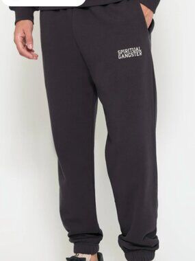 NEW NWT SZ medium  SPIRITUAL GANGSTER JOGGER comfy SG Emblem Men's Sweatpant
